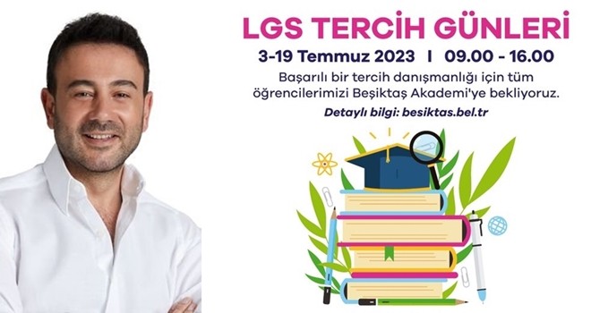 ÖZEL HABER: Beşiktaş Belediye Başkanı Rıza Akpolat duyurdu! Beşiktaş'ta LGS tercih günleri başlıyor!