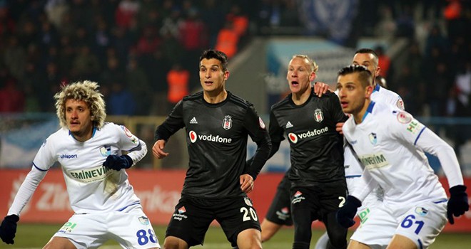 Erzurumspor - Beşiktaş maç sonucu: 3-2