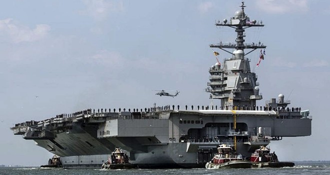 ABD USS George H. W. Bush uçak gemisi deprem bölgesine destek için Doğu Akdeniz'de!