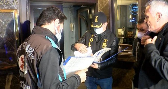 Emniyet Müdürlüğü ekiplerinden vale denetimi