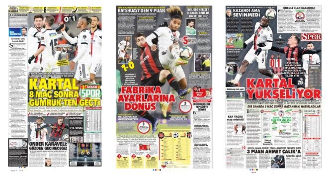 Spor manşetleri (19 Ocak 2022)