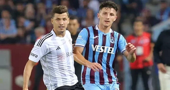 Beşiktaş sahasında Trabzonspor'la karşılaşacak