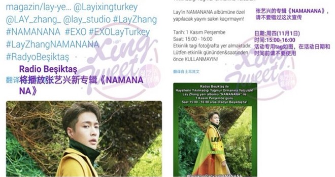 Radyo Beşiktaş, Çin’de gündem oldu