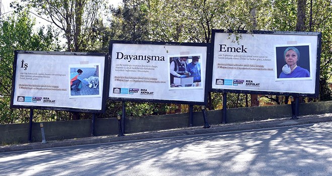 İş, emek ve dayanışma kavramlarını vurguladılar