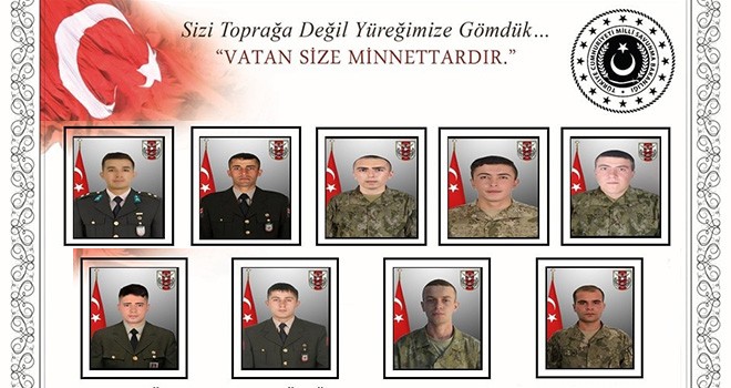 Aynı tepe aynı sis! 9 askerimiz şehit, 4'ü yaralı
