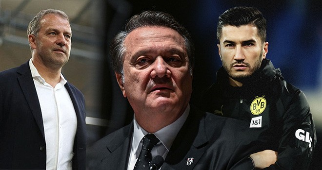 Beşiktaş'ta flaş gelişme! Beşiktaş Başkanı Hasan Arat, Hansi Flick ve Nuri Şahin'le görüşecek