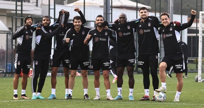 Beşiktaş'ta Ümraniyespor maçı hazırlıkları başladı!