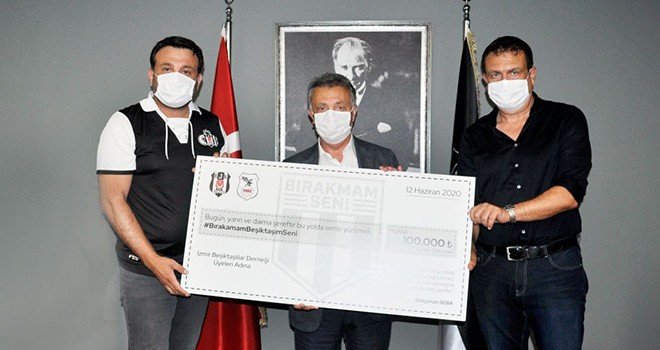 Bırakmam Seni kampanyasına 100 bin TL bağış