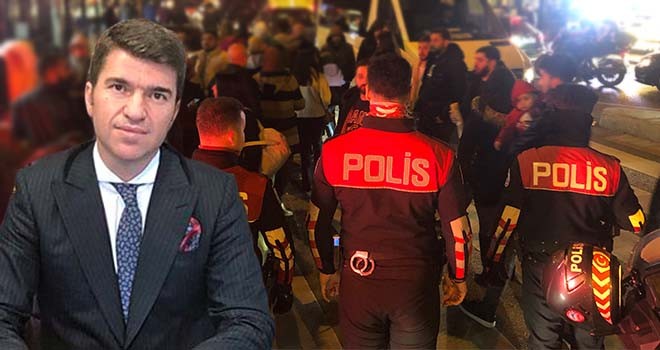 ÖZEL HABER: Beşiktaş Kaymakamı Önder Bakan vatandaşların güvenliğini sağlayarak yeni yılı kutladı!