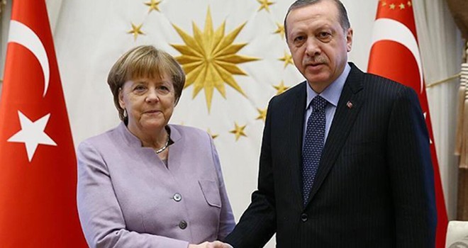 Erdoğan ile Merkel görüşecek