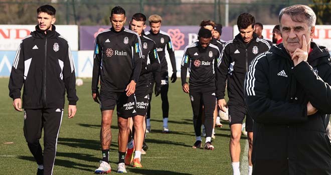 Beşiktaş'ta Şenol Güneş karar verdi! İlk 11’den 4 oyuncuyu kulübeye gönderecek