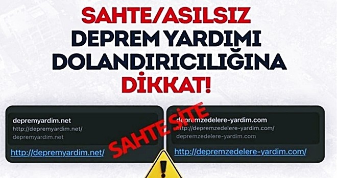 Sahte hesaplarla 17 kentte 20 hesap tespit edildi işlem başlatıldı!