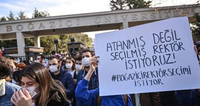 Boğaziçi protestolarına katılan 97 kişiye 3 yıl hapis