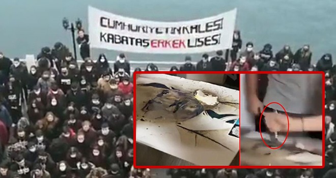 Türkiye'nin en köklü okullardan birinde skandal!.. İlçe Milli Eğitim Müdürlüğü'nden açıklama geldi! Öğrenciler tepki gösterdi!