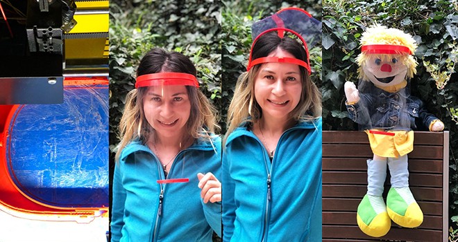 Kendi imkanlarıyla Kronovirüs’e karşı koruyucu siper üretiyorlar