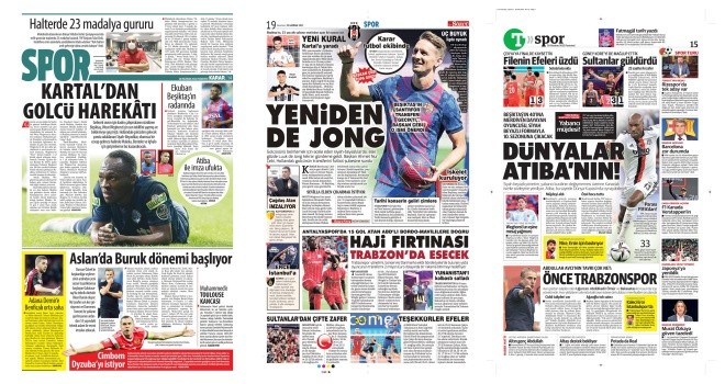 Spor manşetleri (20 Haziran 2022)