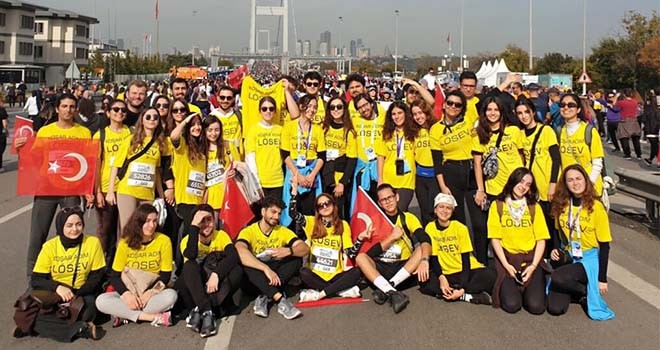 Koşar Adım LÖSEV 44. İstanbul Maratonu'nu birlikte koştu!