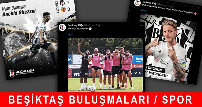 Beşiktaş Buluşmalarında geçen haftanın spor gündemi!...