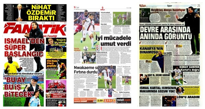 Spor manşetleri (5 Nisan 2022)