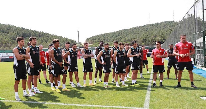 Beşiktaş Kayserispor maçına hazırlanıyor