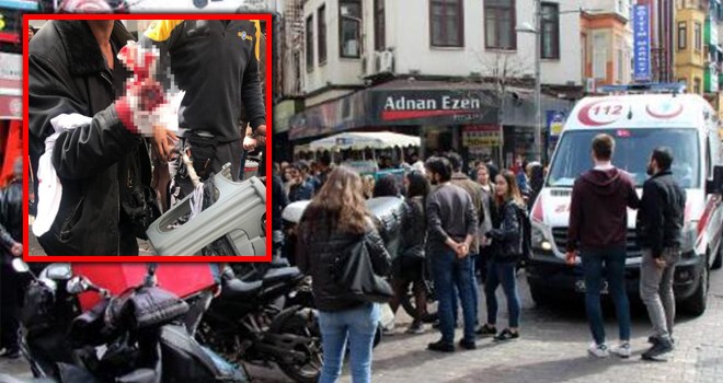 Müşteriyle tartışan dönerci dehşet saçtı