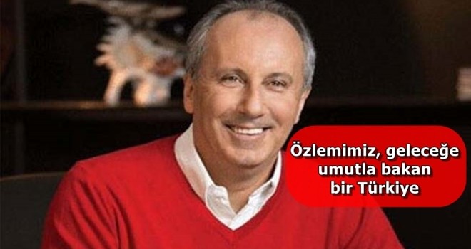 Muharrem İnce, Beşiktaş Gazetesi aracılığıyla Beşiktaşlıların bayramını kutladı