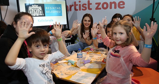 Çocuk Sanat Festivali Beşiktaş'ta gerçekleşti