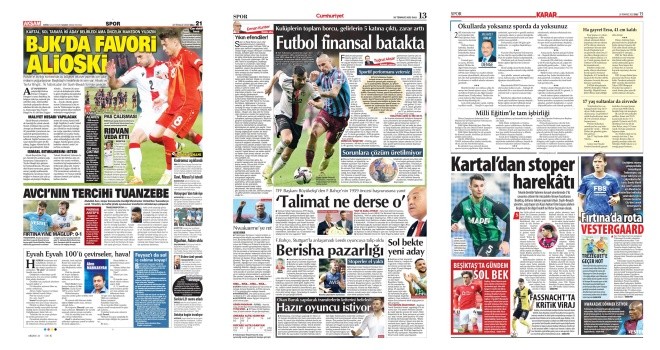 Spor manşetleri (26 Temmuz 2022)