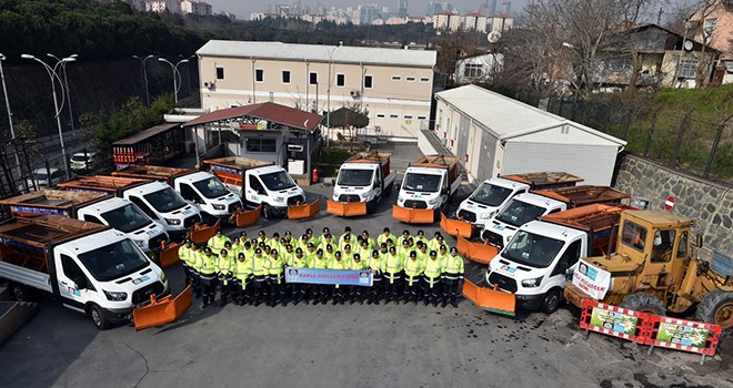 Beşiktaş karla mücadeleye hazır