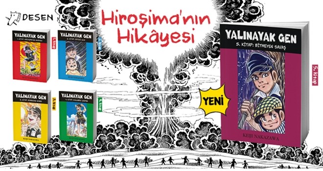 Keiji Nakazawa'nın “Yalınayak Gen” serisinden beşinci kitap