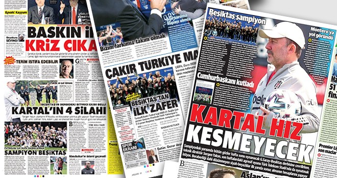 Günün Beşiktaş manşetleri! Kartaliçelerin şampiyonluğunu yazdılar