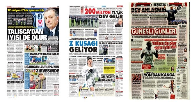 Spor manşetleri (17 Mart 2022)