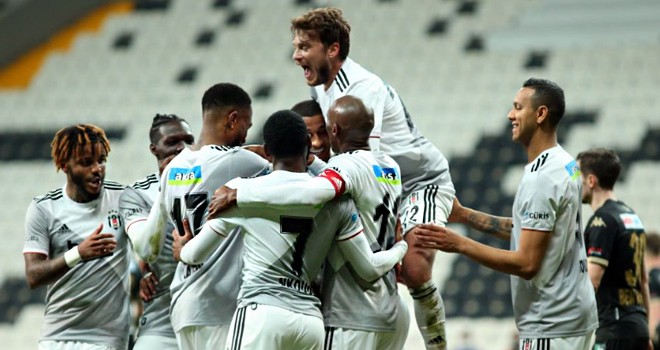 Beşiktaş 3 golle 3  puanı aldı