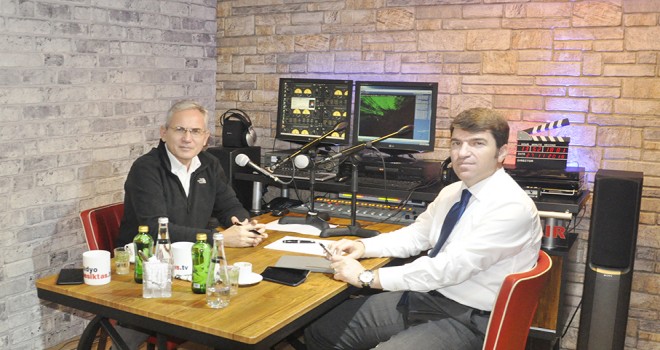 Kaymakam Önder Bakan Radyo Beşiktaş'ta birlik ve beraberlik mesajı verdi