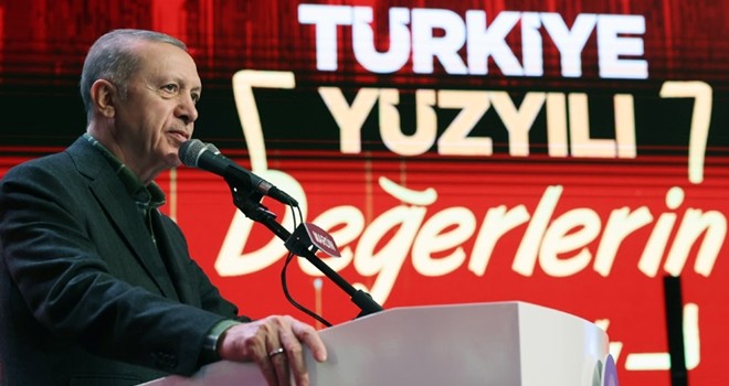 Cumhurbaşkanı Erdoğan: Tüm dünyada altyapısıyla, üstyapısıyla örnek bir Türkiye var