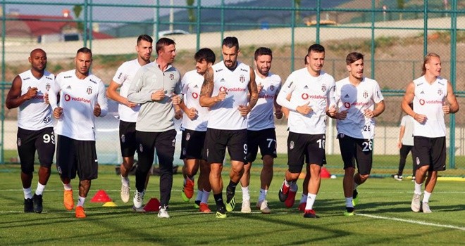 Kara Kartal’da maç hazırlıkları sürüyor