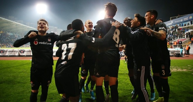Beşiktaş'tan hızlı yükseliş: 8 maçta 22 puan