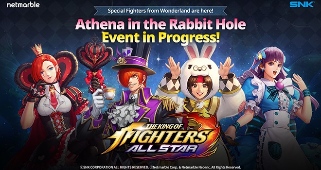 THE KING OF FIGHTERS ALLSTAR’a Alis Harikalar Diyarında teması