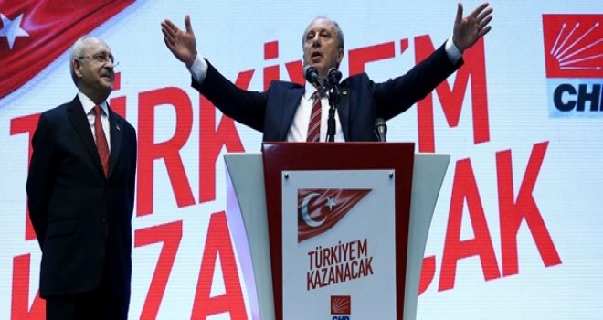 Muharrem İnce CHP'nin cumhurbaşkanı adayı oldu
