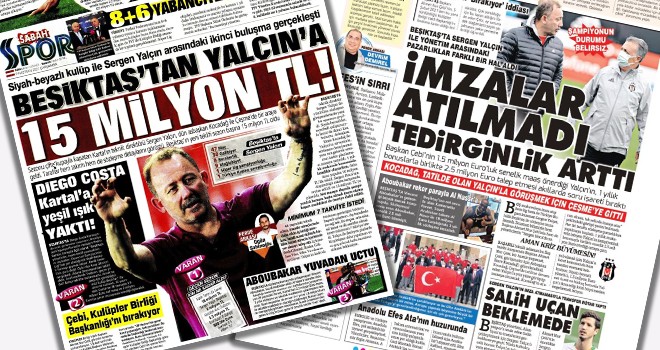 Manşetlerle Beşiktaş!