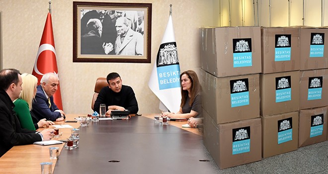 Yüzlerce Beşiktaşlı destek verdi