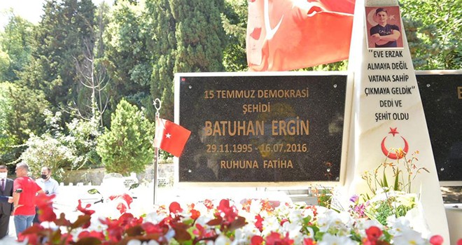 Beşiktaş'ta 15 Temmuz şehitleri anıldı