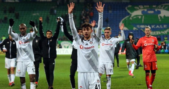 Rizespor - Beşiktaş maç sonucu: 1-2