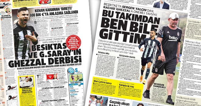 Günün Beşiktaş manşetleri (9 Temmuz)