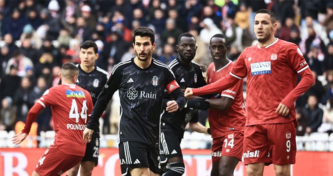 Sivasspor - Beşiktaş: 1-0