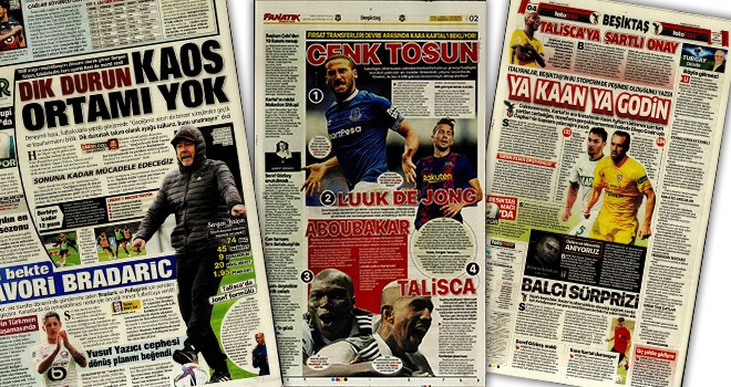 Günün Beşiktaş manşetleri! (11 Kasım)