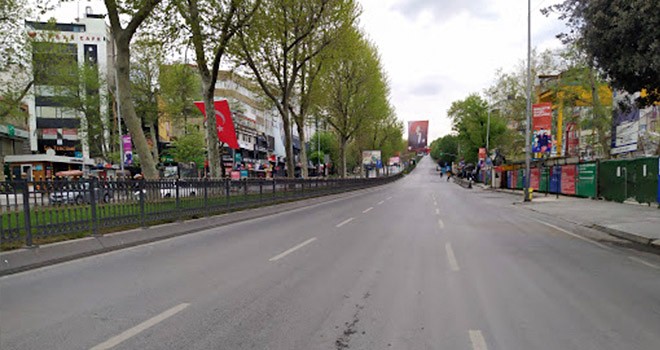 Beşiktaş'ın merkezi bölgeleri boş kaldı