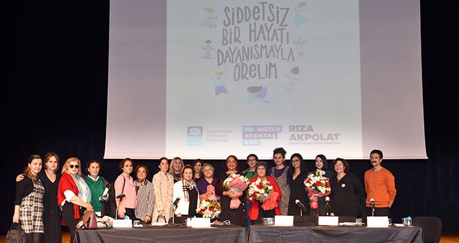 Beşiktaş'ta ‘Kadına Yönelik Şiddetle Mücadele’ paneli düzenlendi