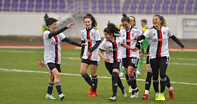 Beşiktaş Vodafone Kadın Futbol Takımı galip geldi!