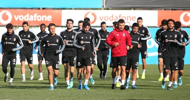 Beşiktaş'ta maç hazırlıkları tamamlandı